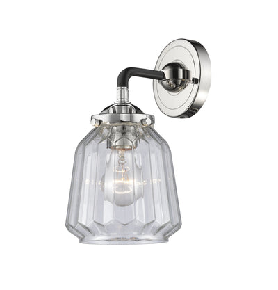 Nouveau Sconce Cast Brass 11.25 Height