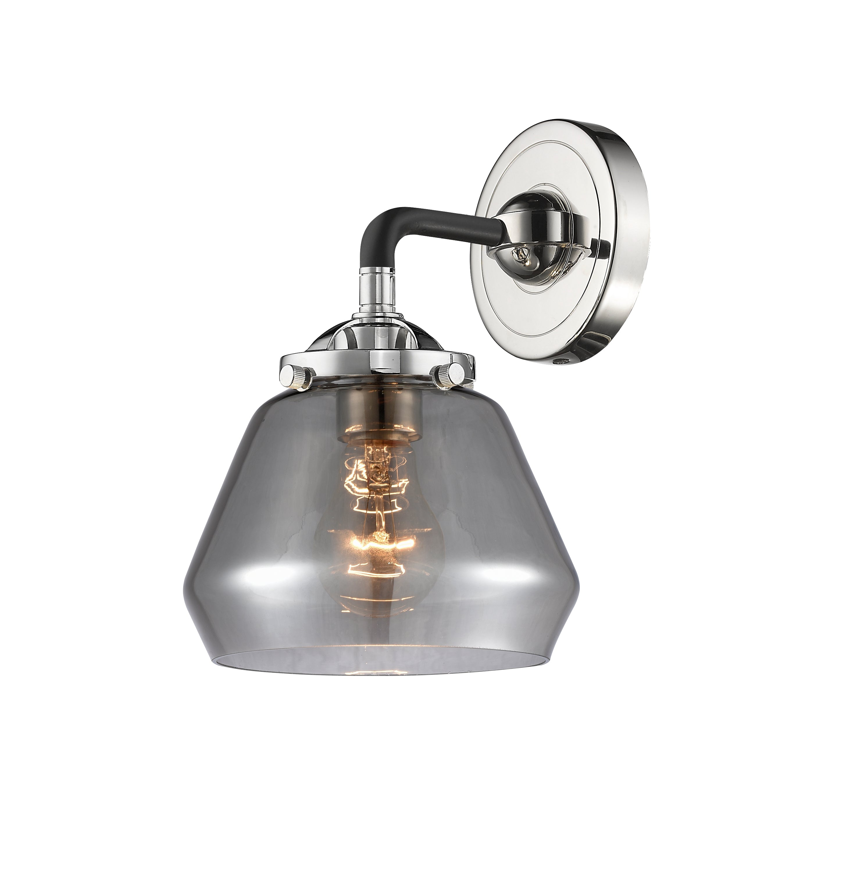 Nouveau Sconce Cast Brass 12 Inch Height