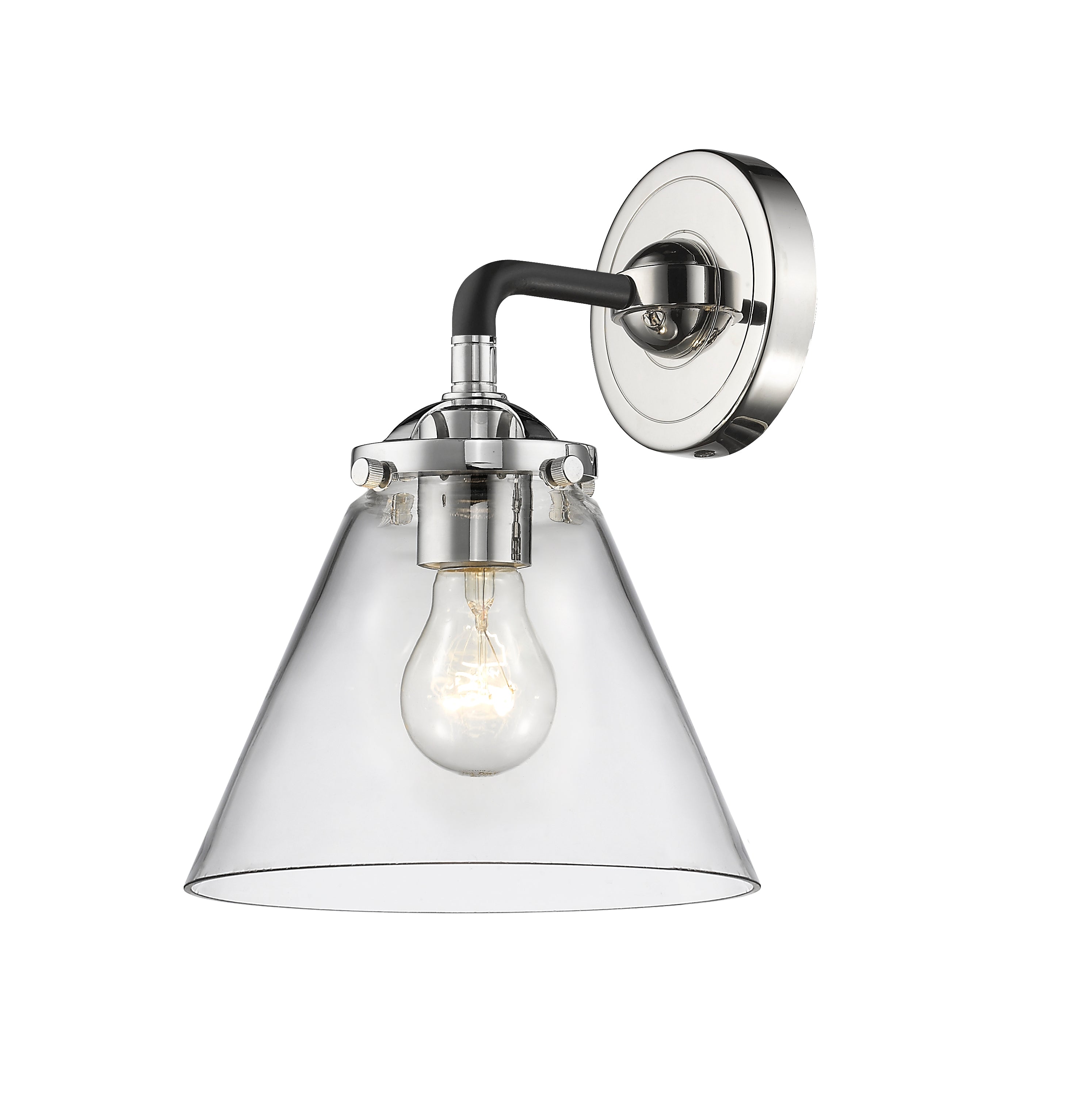 Nouveau Sconce Cast Brass Finish