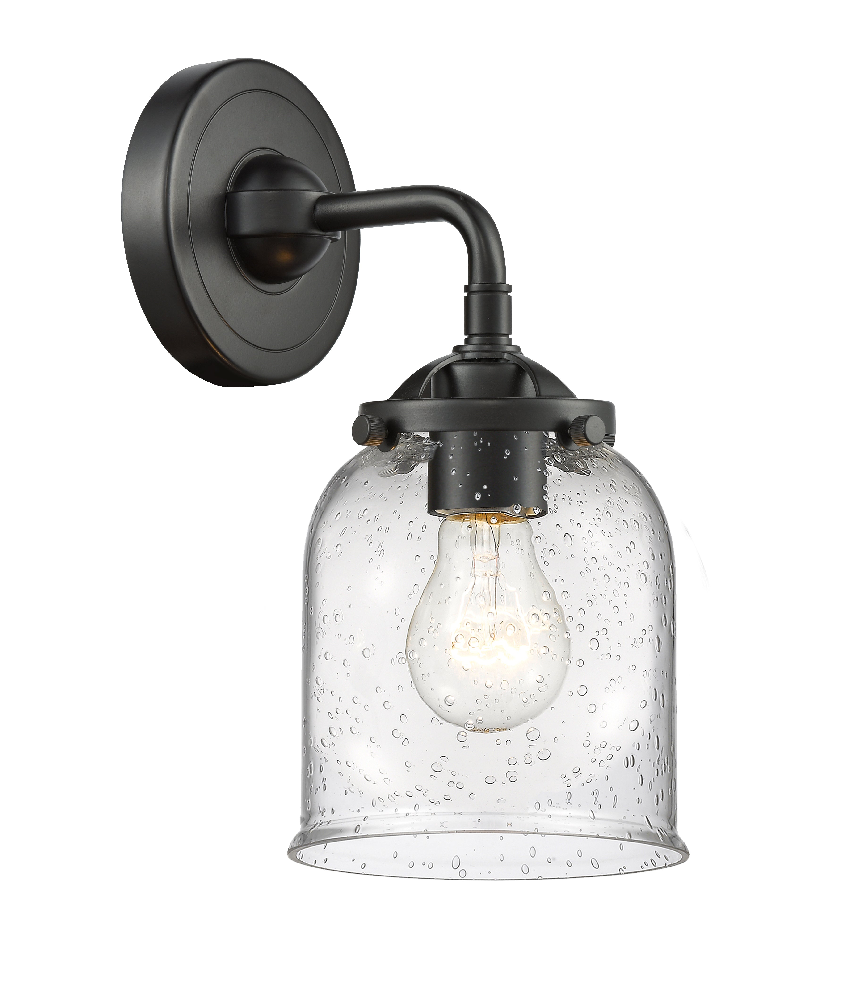 Nouveau Sconce Cast Brass 5 Inch