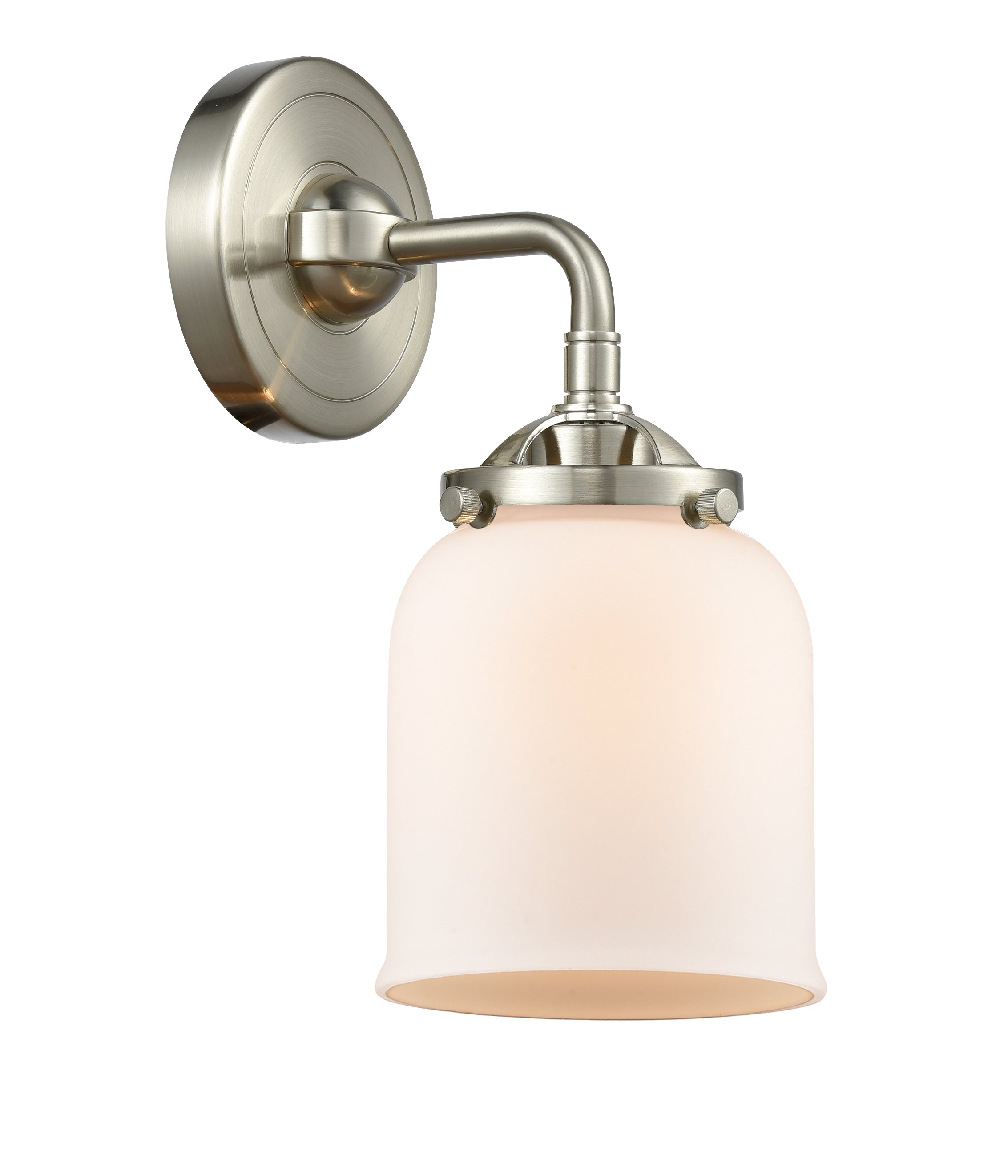 Nouveau Sconce Cast Brass 5 Inch