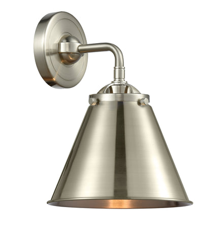Nouveau Sconce Cast Brass 9 Inch