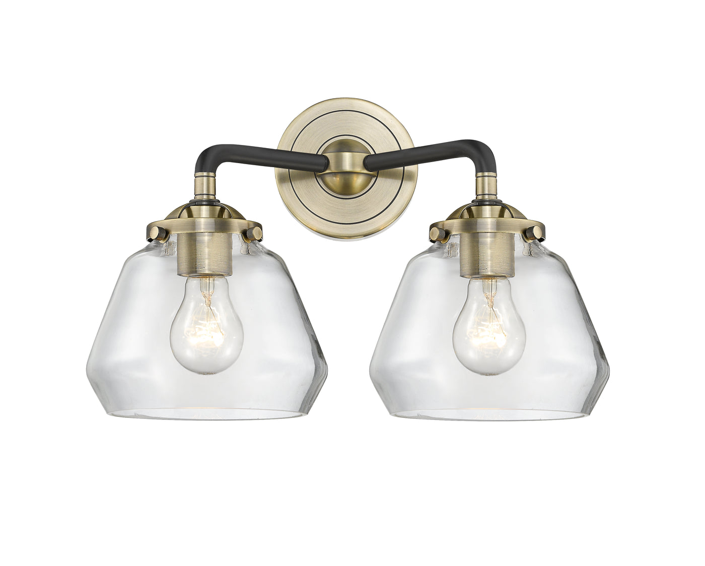 Nouveau Bath Vanity Light Cast Brass Finish