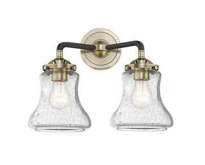 Nouveau Bath Vanity Light Cast Brass Steel