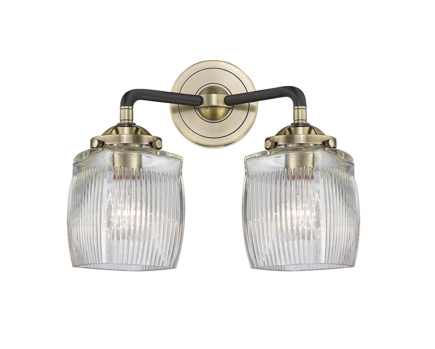 Nouveau Bath Vanity Light Cast Brass
