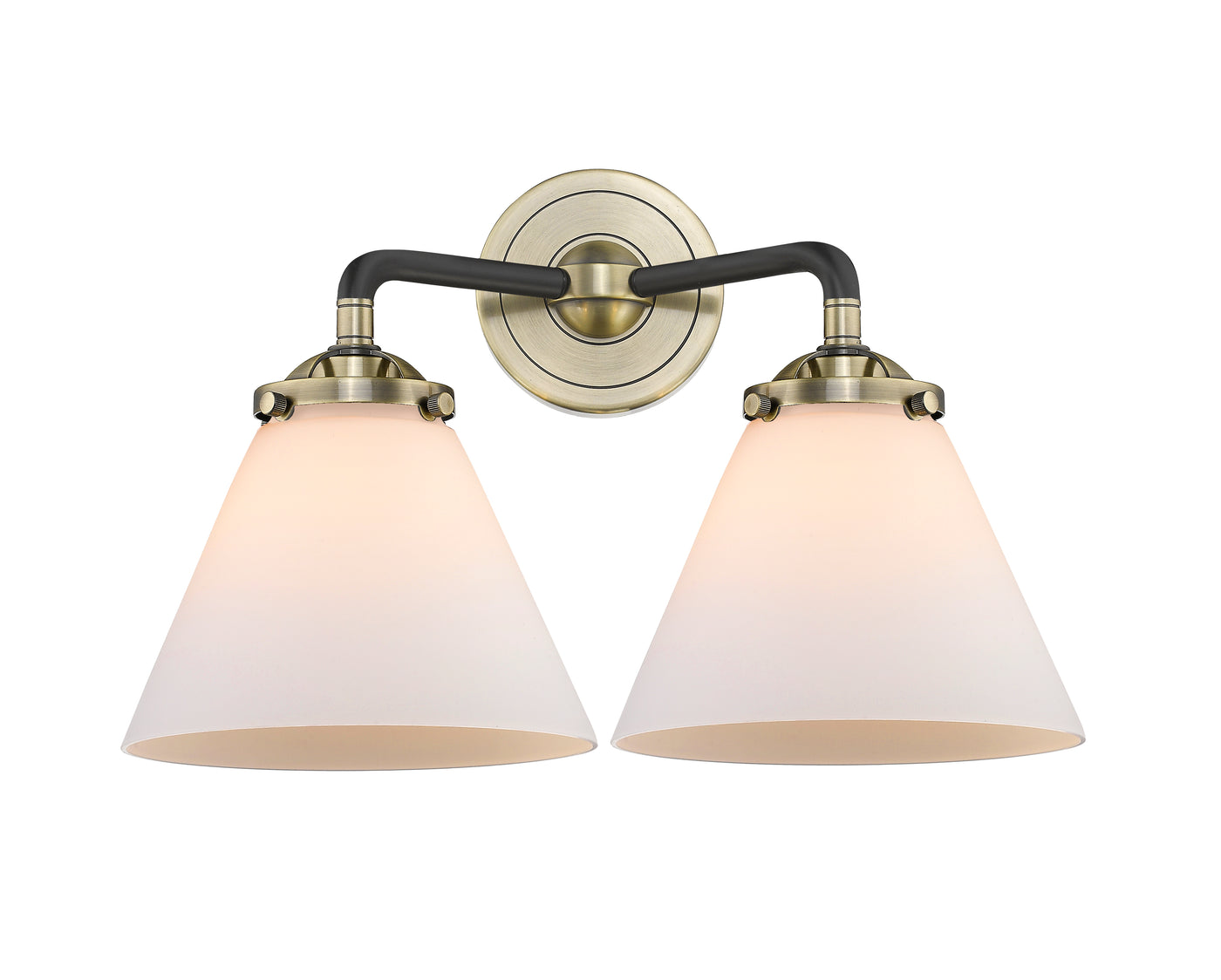 Nouveau Bath Vanity Light Cast Brass
