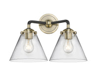 Nouveau Bath Vanity Light Cast Brass Finish