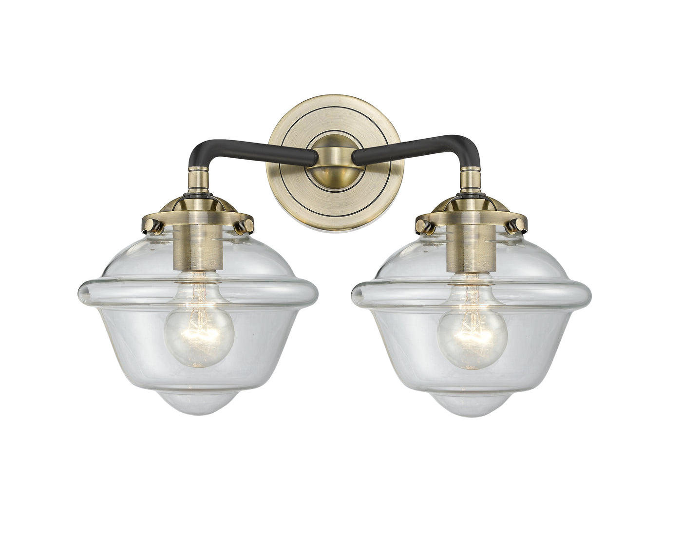 Nouveau Bath Vanity Light Cast Brass