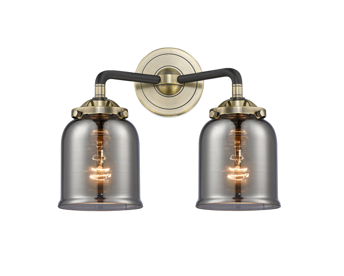 Nouveau Bath Vanity Light Cast Brass
