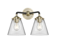 Nouveau Bath Vanity Light Cast Brass Finish