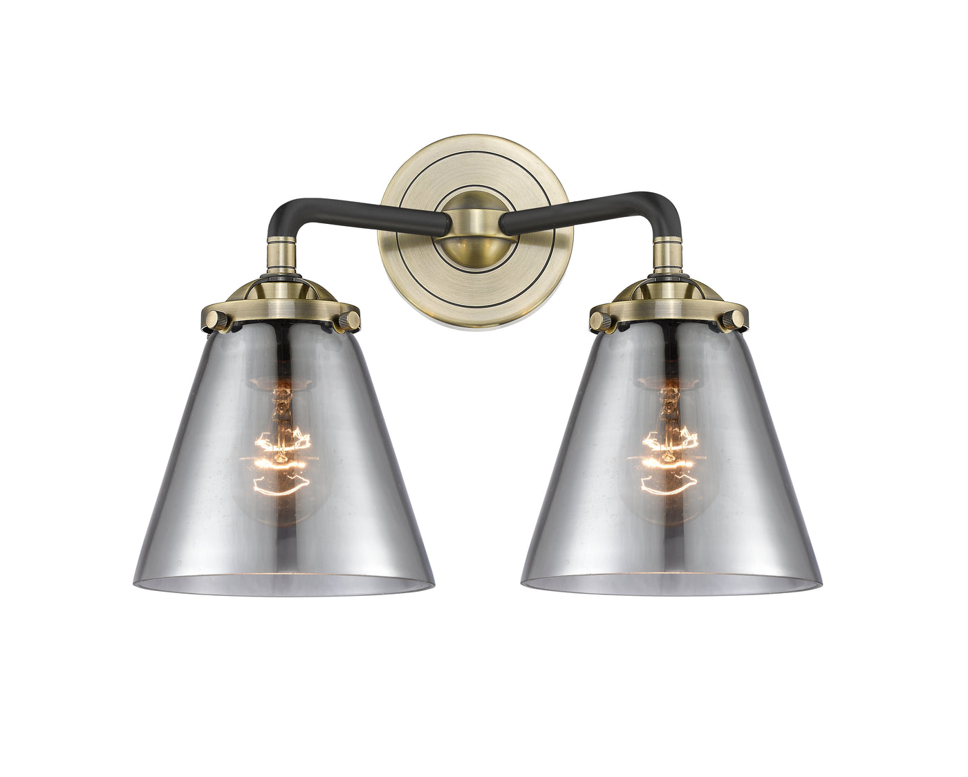 Nouveau Bath Vanity Light Cast Brass