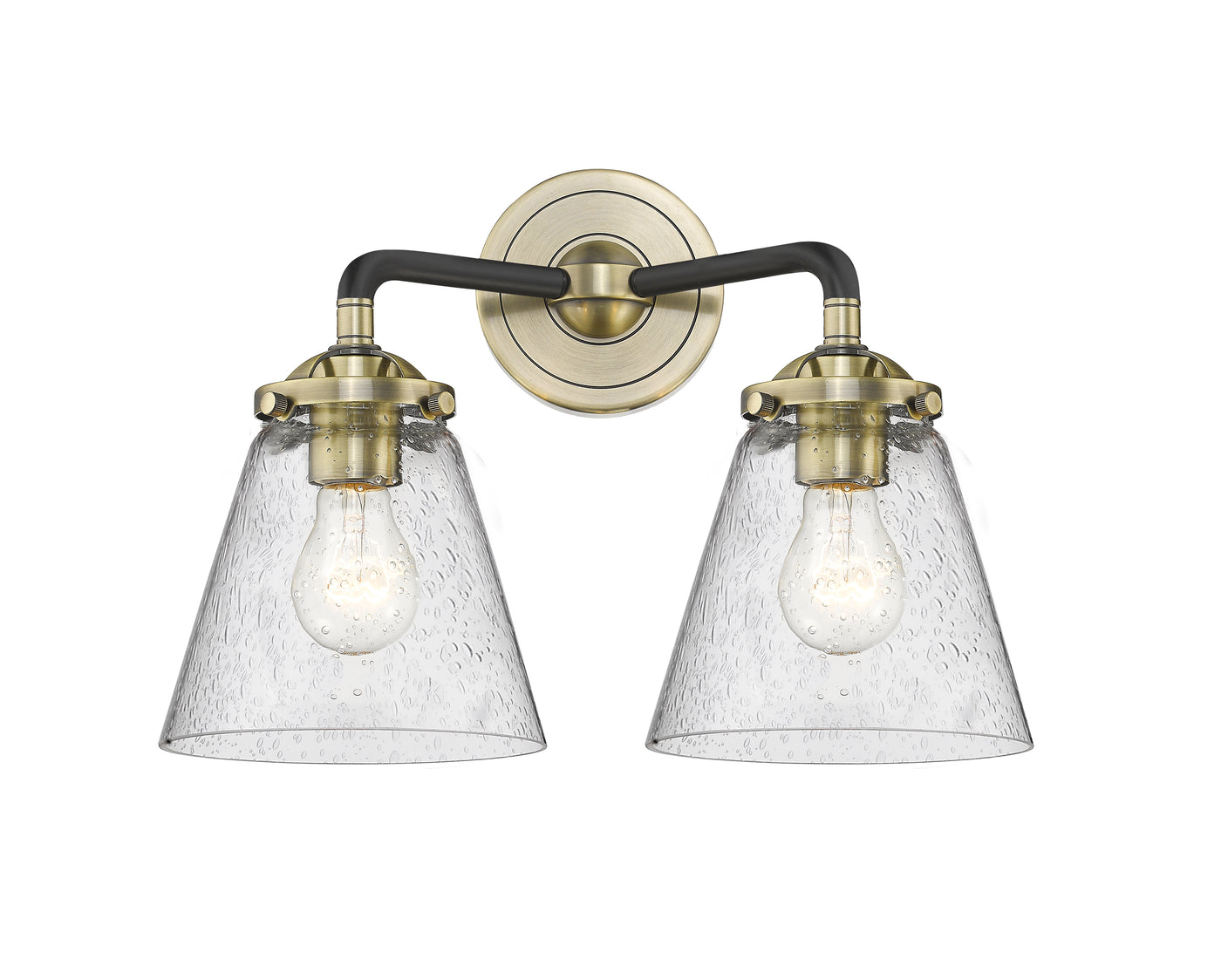 Nouveau Bath Vanity Light Cast Brass