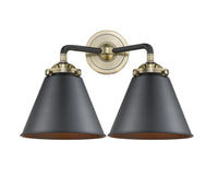Nouveau Sconce Cast Brass Glass Steel