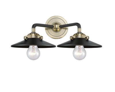 Nouveau Bath Vanity Light Cast Brass