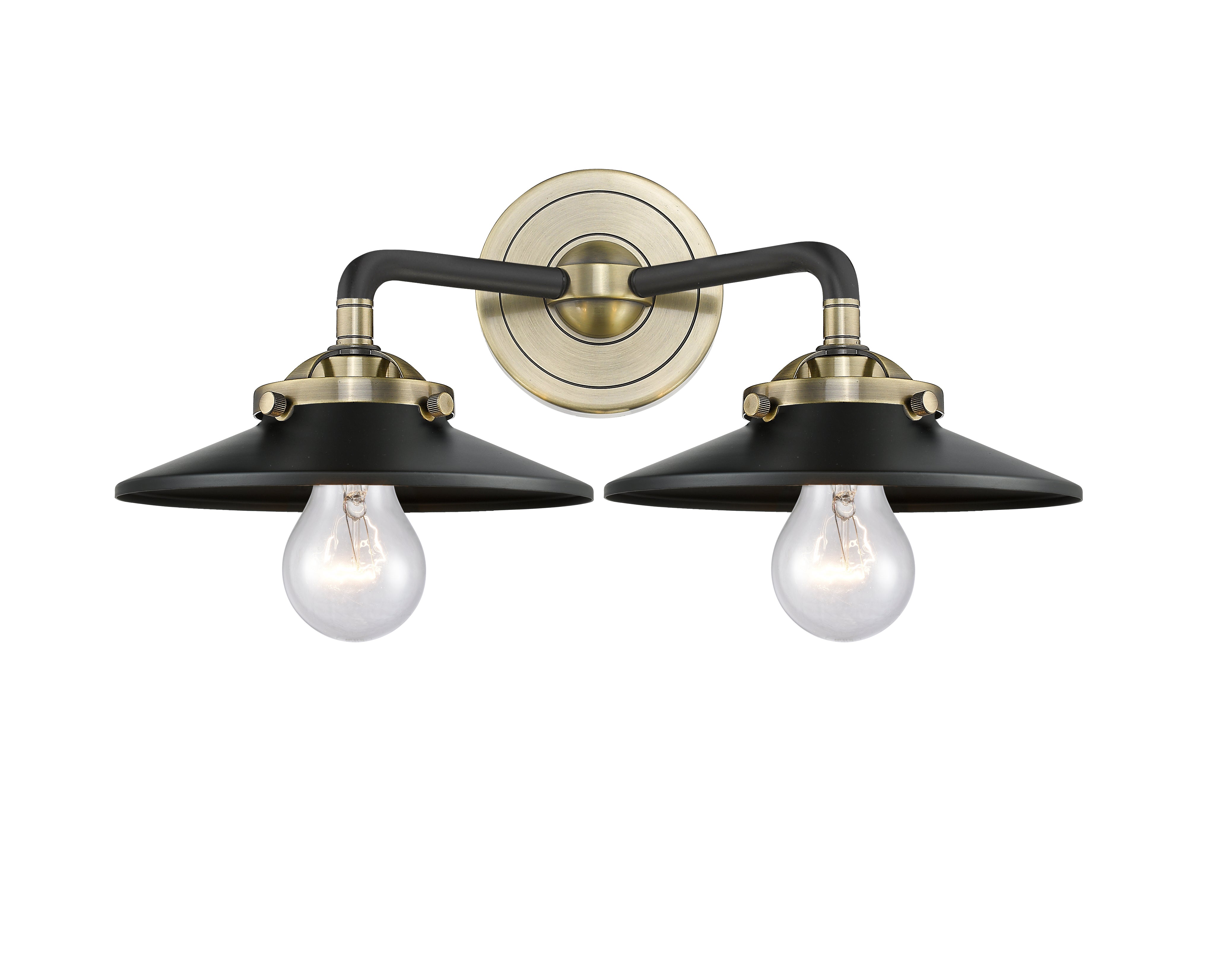 Nouveau Bath Vanity Light Cast Brass