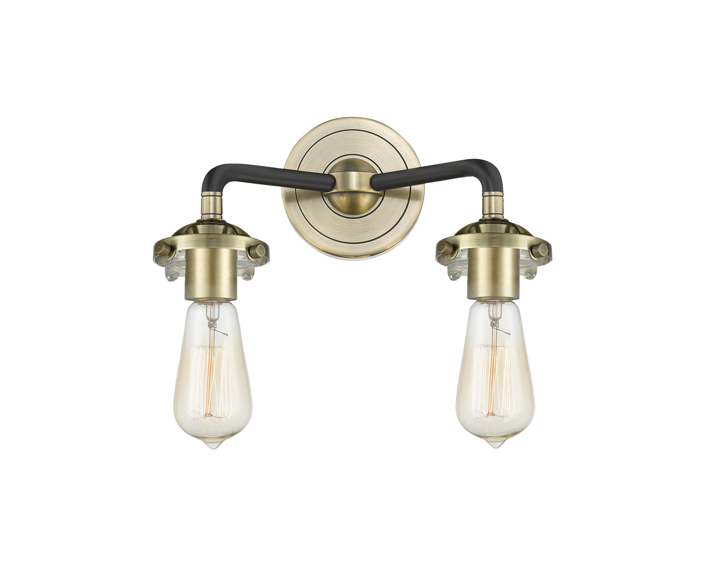 Nouveau Sconce Cast Brass 9 Inch