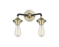 Nouveau Sconce Cast Brass 9 Inch