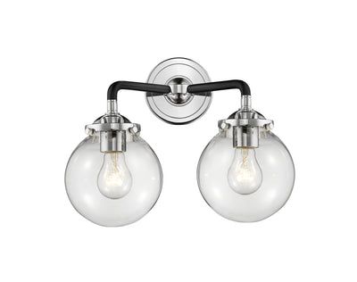 Nouveau Bath Vanity Light Cast Brass 11 Inch