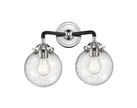Nouveau Bath Vanity Light Cast Brass 14 Inch
