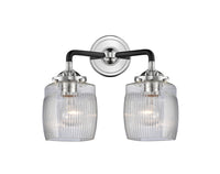Nouveau Bath Vanity Light 14 Inch Brass