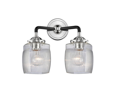 Nouveau Bath Vanity Light 14 Inch Brass