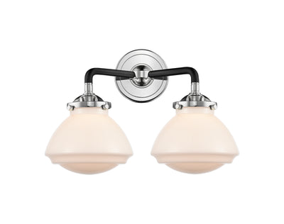 Nouveau Bath Vanity Light Cast Brass Steel