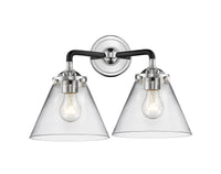 Nouveau Bath Vanity Light Cast Brass