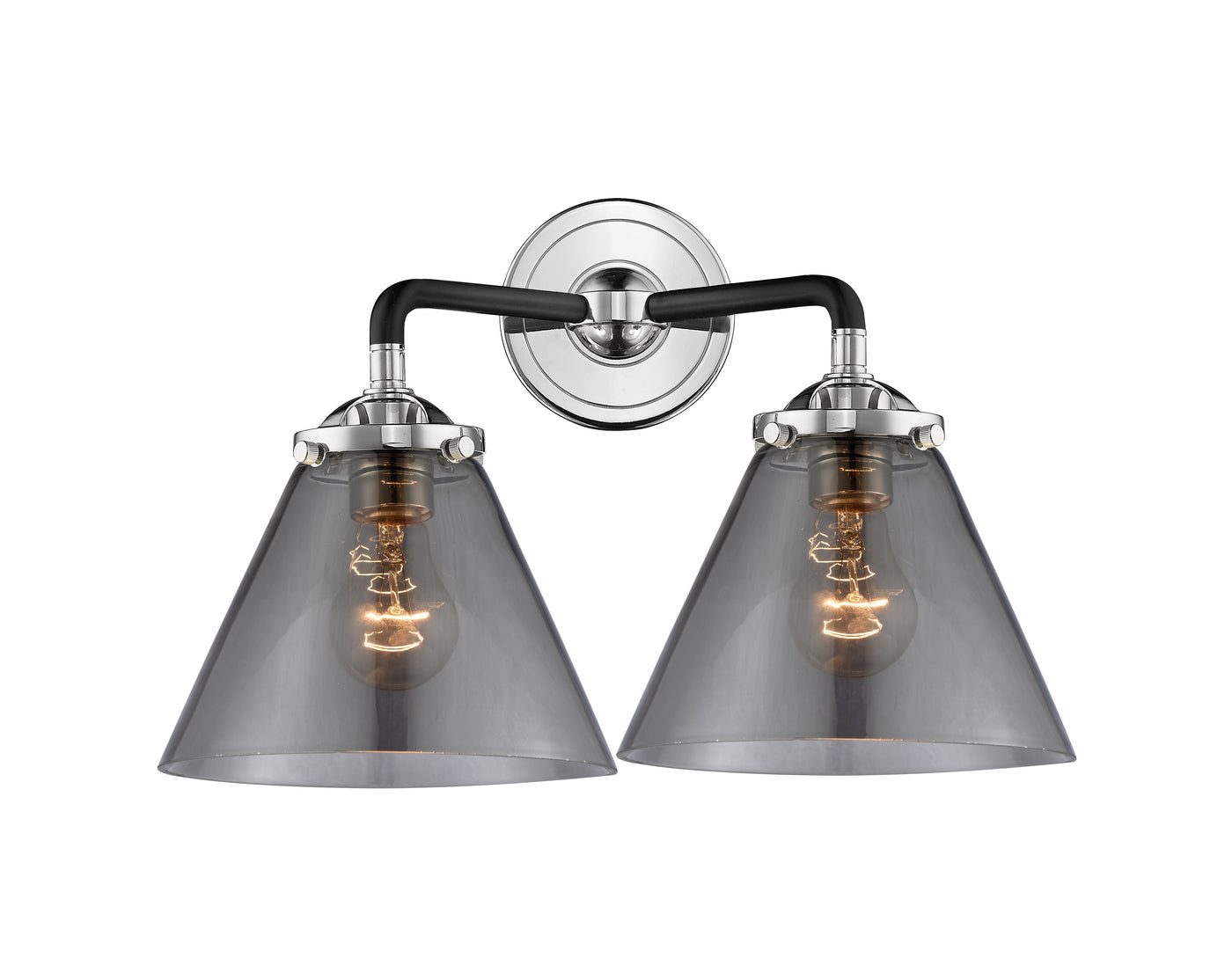 Nouveau Bath Vanity Light Cast Brass