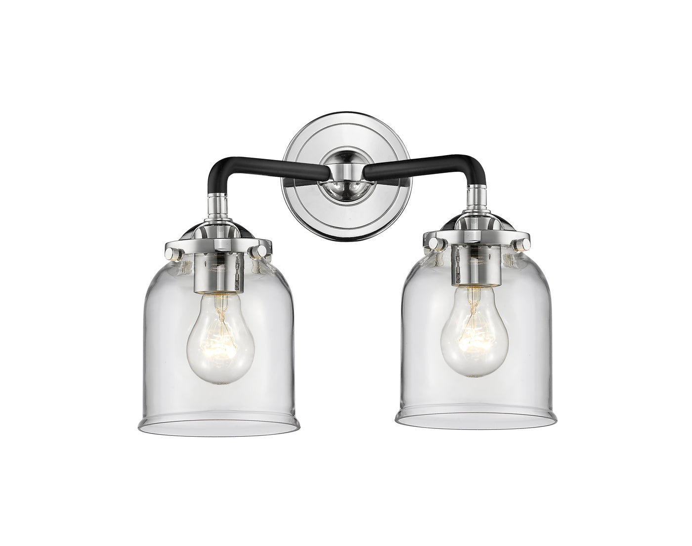 Nouveau Bath Vanity Light Cast Brass