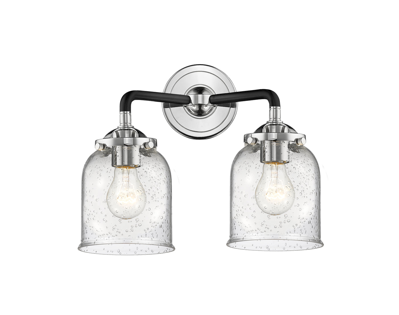 Nouveau Bath Vanity Light Cast Brass