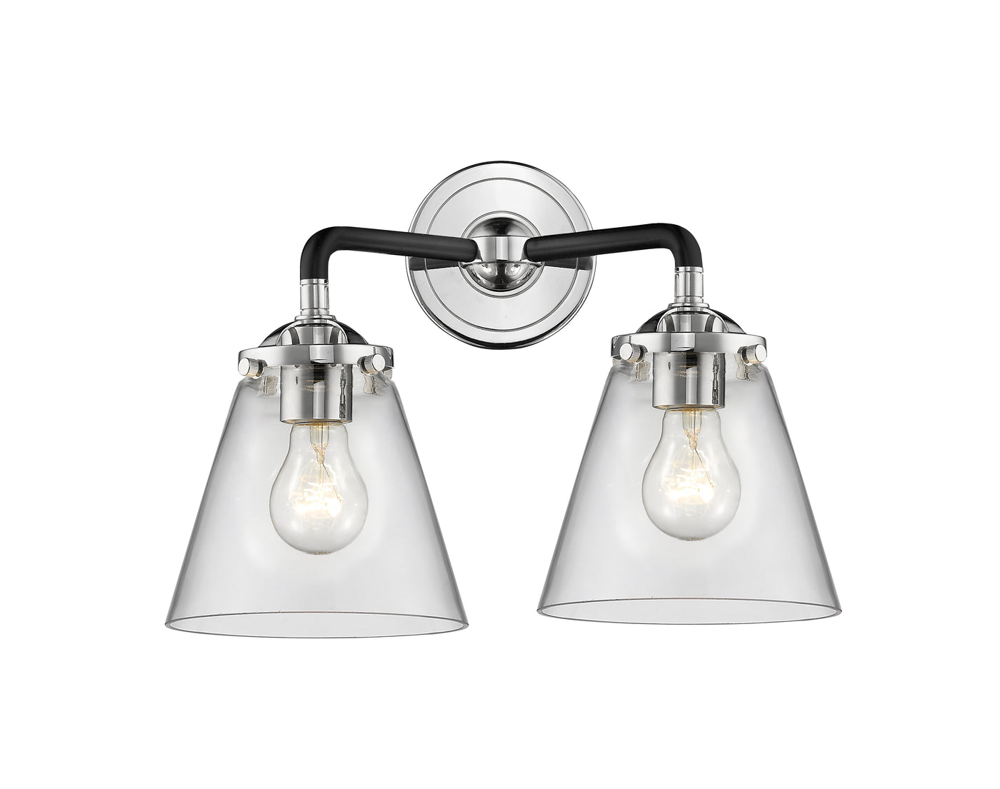 Nouveau Bath Vanity Light Cast Brass