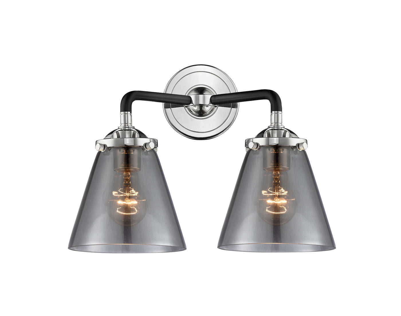 Nouveau Bath Vanity Light Cast Brass