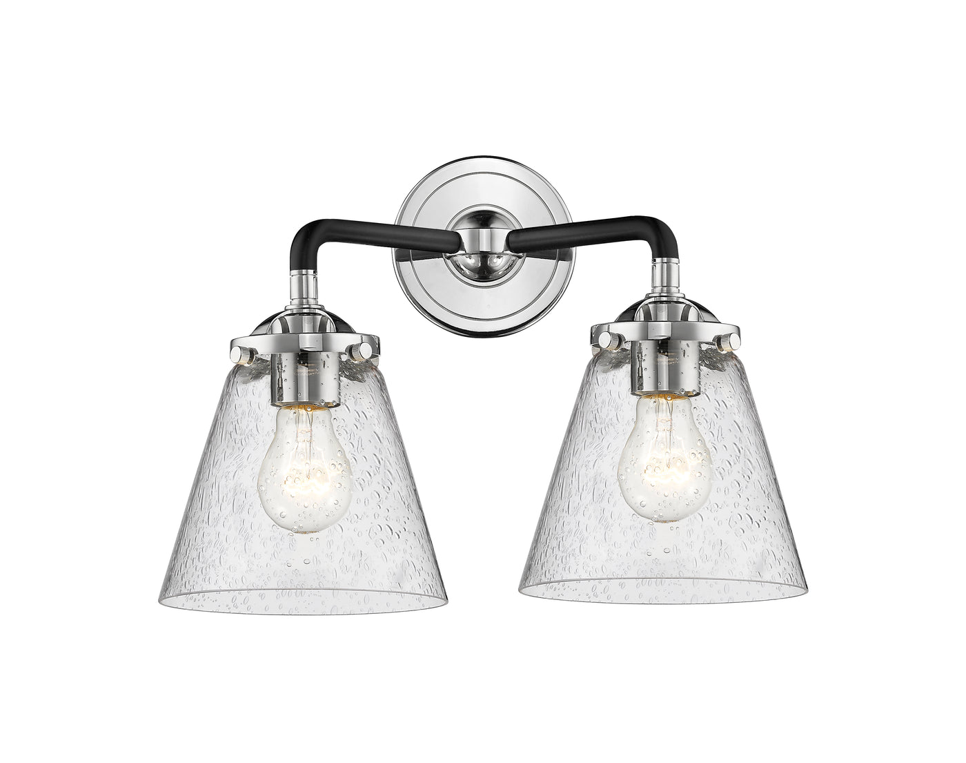 Nouveau Bath Vanity Light Cast Brass