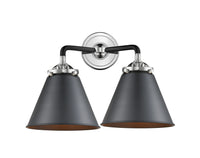 Nouveau Bath Vanity Light Cast Brass Glass