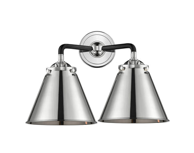 Nouveau Sconce Cast Brass Glass Steel