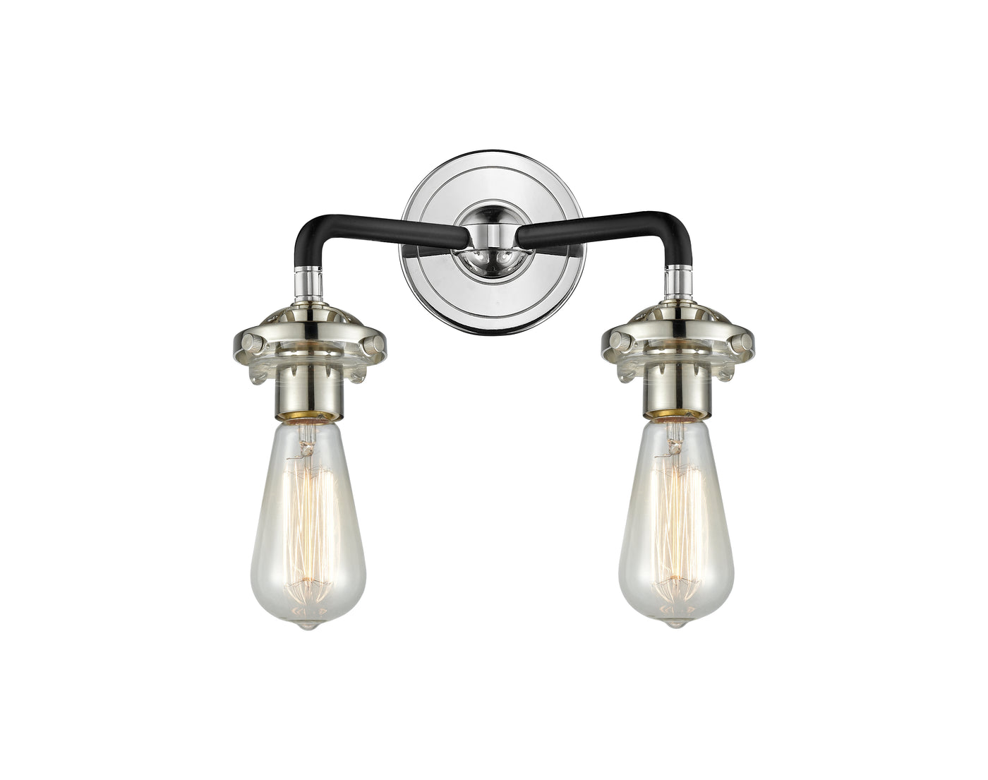 Nouveau Sconce Cast Brass 9 Inch