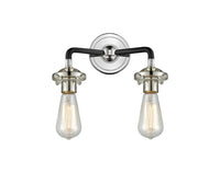 Nouveau Sconce Cast Brass 9 Inch