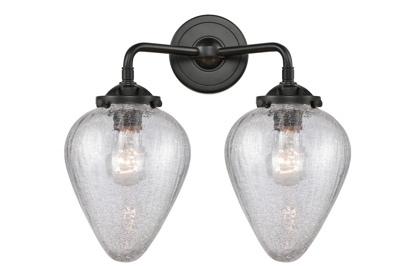 Nouveau Bath Vanity Light Cast Brass