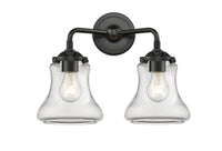 Nouveau Bath Vanity Light Cast Brass Steel