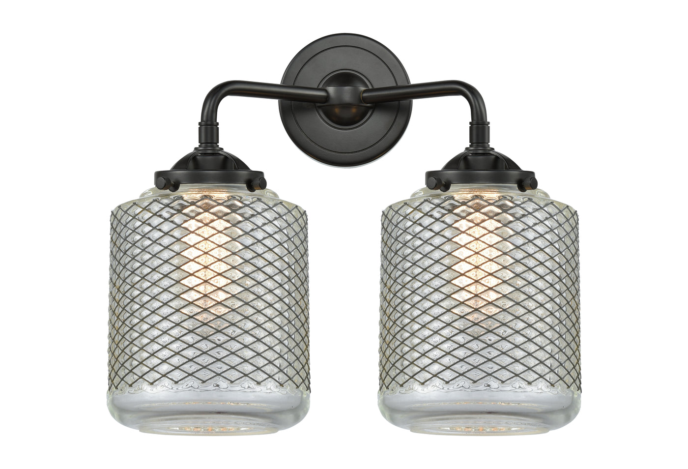 Nouveau Bath Vanity Light Cast Brass