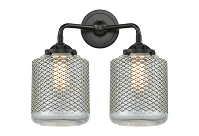 Nouveau Bath Vanity Light Cast Brass