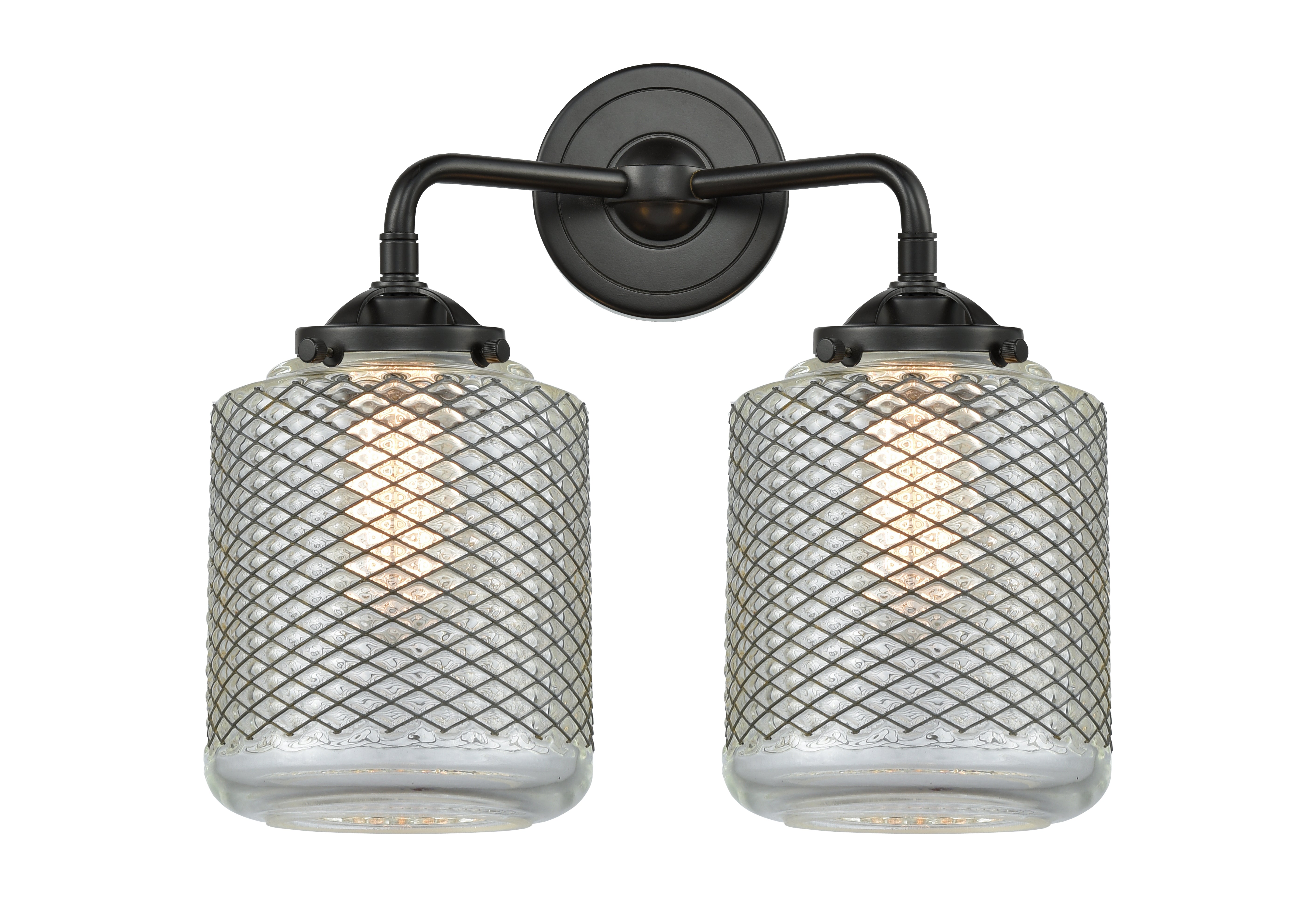 Nouveau Bath Vanity Light Cast Brass