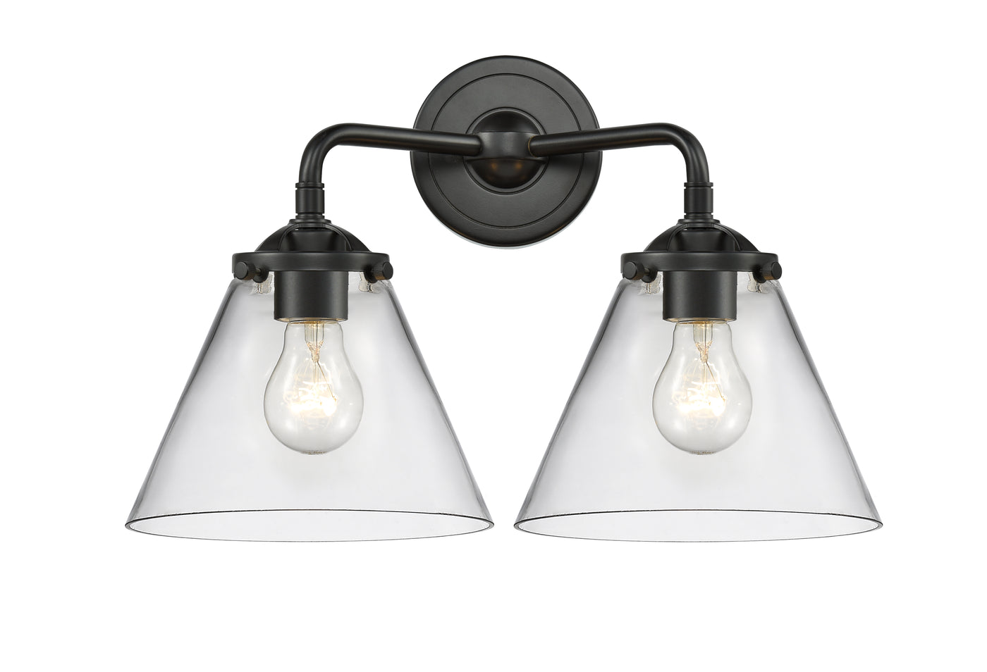 Nouveau Bath Vanity Light Cast Brass