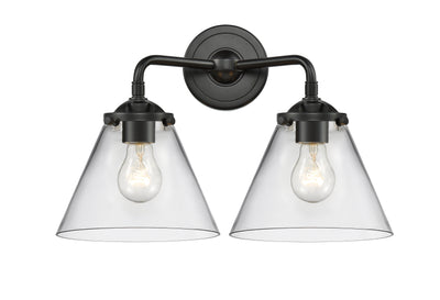 Nouveau Bath Vanity Light Cast Brass