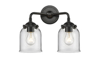 Nouveau Bath Vanity Light Cast Brass