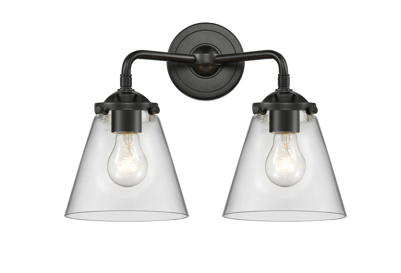 Nouveau Bath Vanity Light Cast Brass