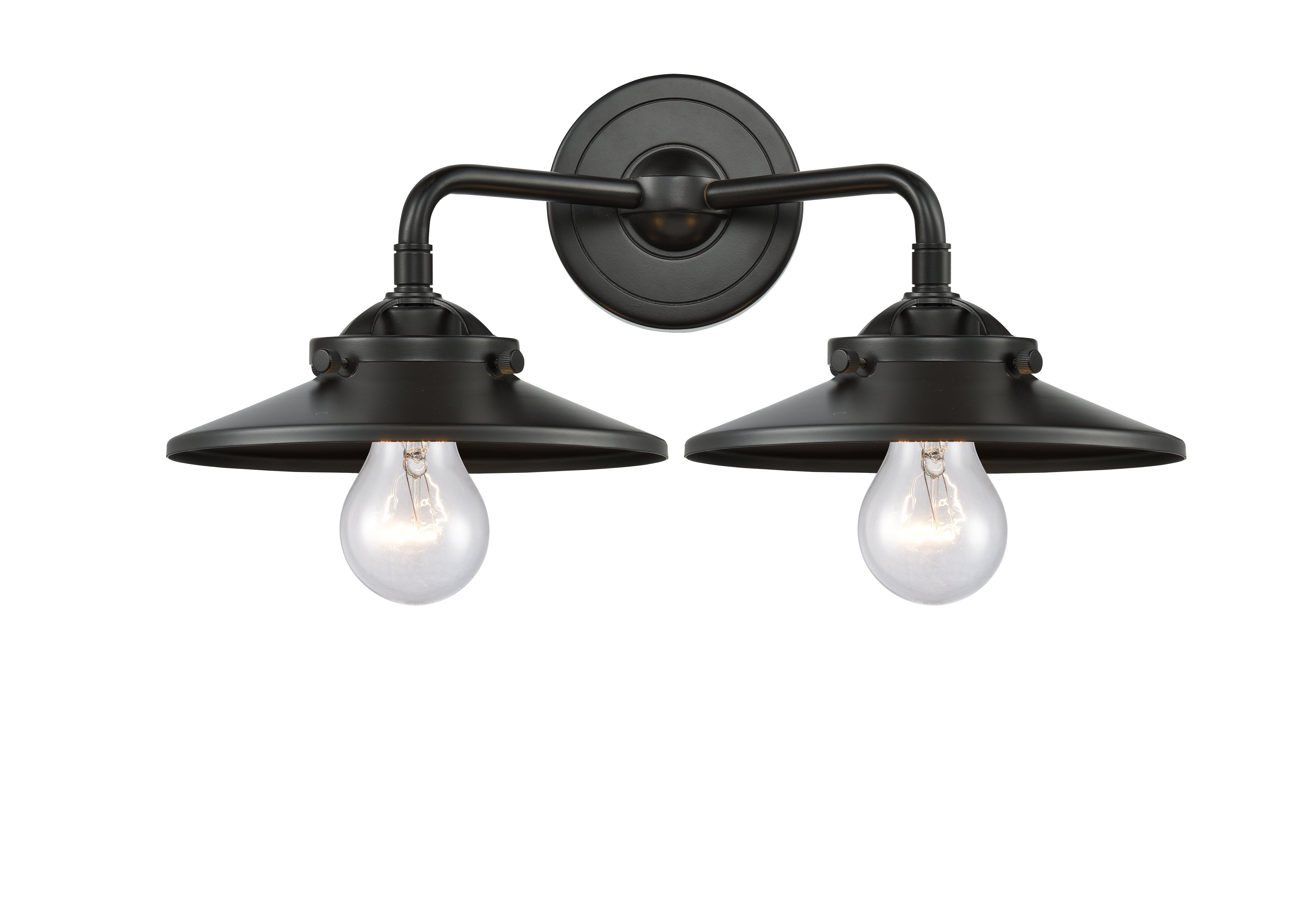 Nouveau Bath Vanity Light Cast Brass