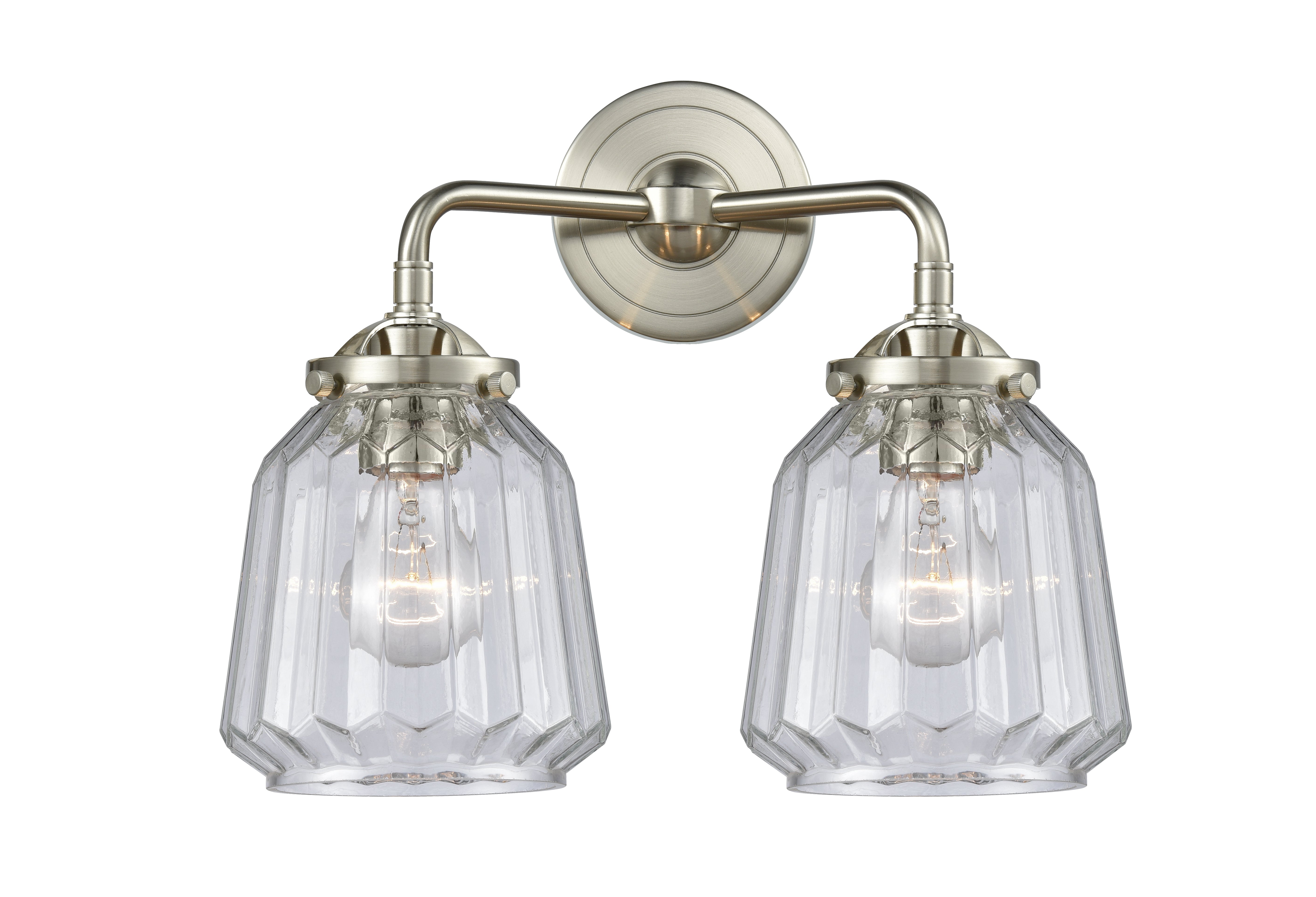 Nouveau Bath Vanity Light Cast Brass