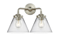 Nouveau Bath Vanity Light Cast Brass Finish