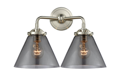 Nouveau Bath Vanity Light Cast Brass
